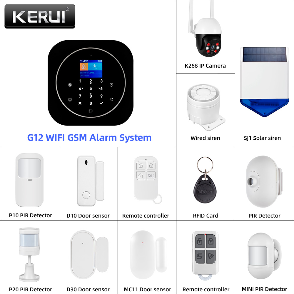 Home Automation Diy - KERUI G12 2G Wifi Sistema di