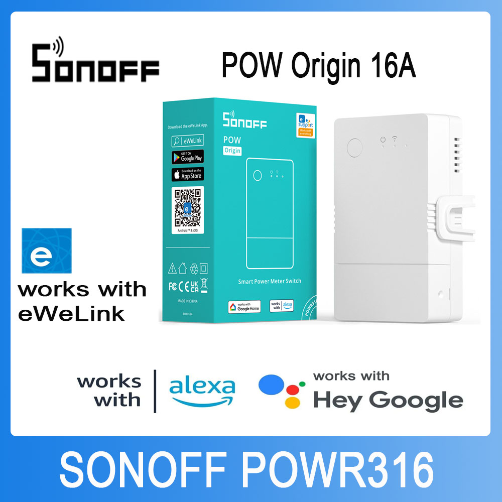 Sonoff Basic Switch - SONOFF POWR316 Pow Origine Misuratore di