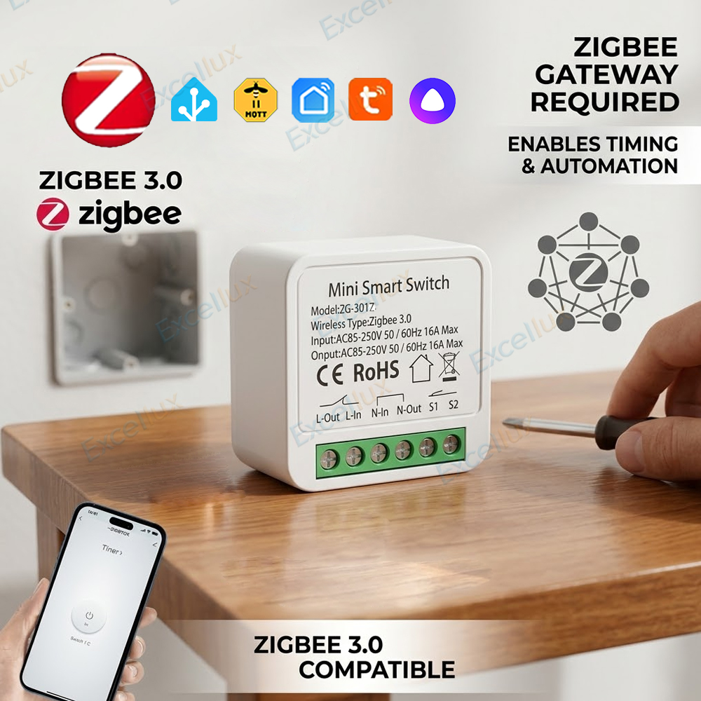 Diy Home Automation Controller - Interruttore Smart Mini DIY Zigbee 3.0