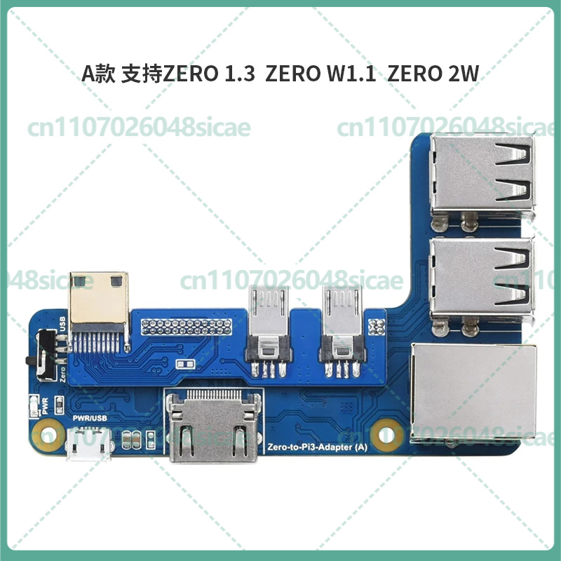 Pi Zero W Board - Scheda di Espansione con Interfaccia Ethernet