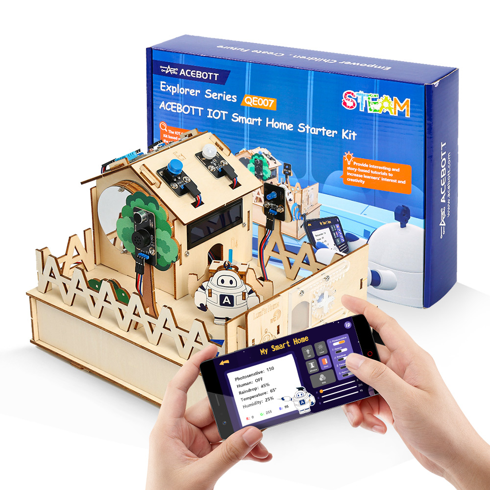 Smart Home Automation Diy - ACEBOTT Kit casa intelligente fai da