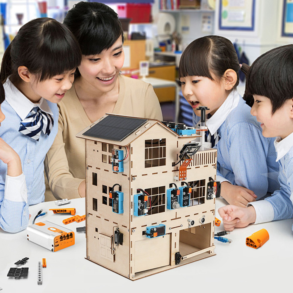 Home Automation Diy Kit - Kit Casa Intelligente AI STEM Fai-da-Te,