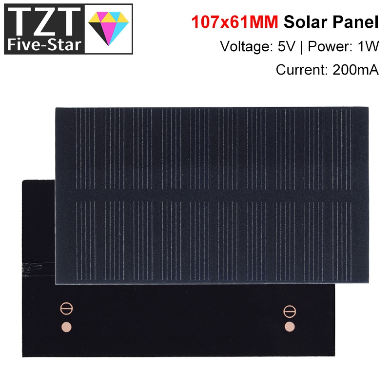 Home Automation System Diy - Smart electronics pannello solare 1W 5V