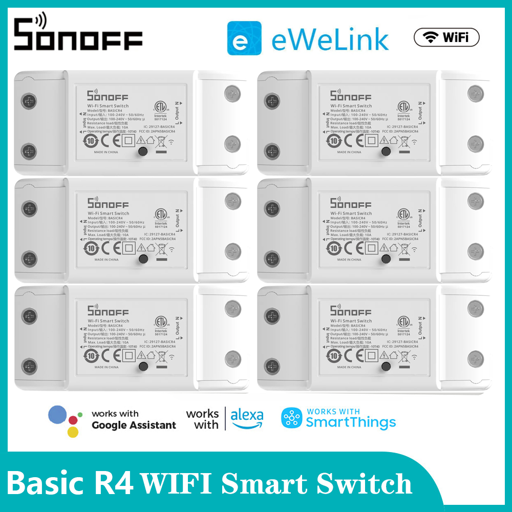 Sonoff Basic Switch - Interruttore WiFi Intelligente SONOFF Basic R4,