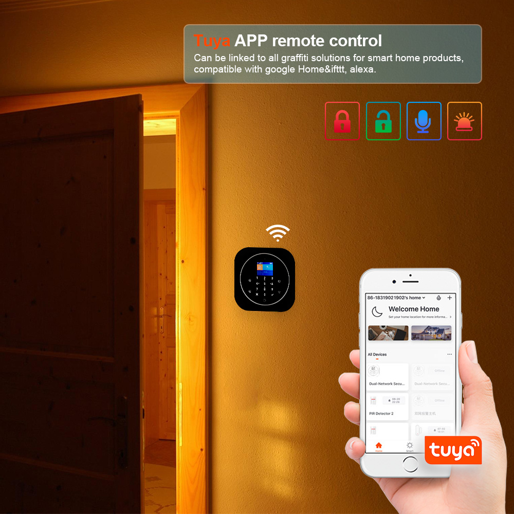 KERUI G12 2G Wifi Sistema di a - Home Automation Diy recensione e prezzo
