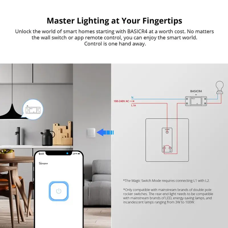 1-10 Pezzi SONOFF WiFi Switch  - Sonoff Basic Switch recensione e prezzo