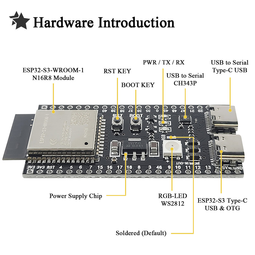 Scheda di Sviluppo ESP32-S3 N1 - Keys Diy Home Automation Kit With Esp32 recensione e prezzo