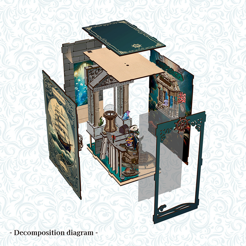Puzzle 3D in Legno Fai-da-Te,  - Smart Home Automation Diy recensione e prezzo