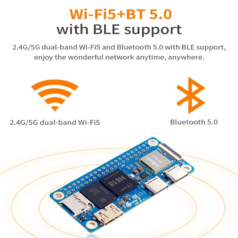 Orange Pi Zero 2 W 2 GB RAM DD - Pi Zero W Board recensione e prezzo