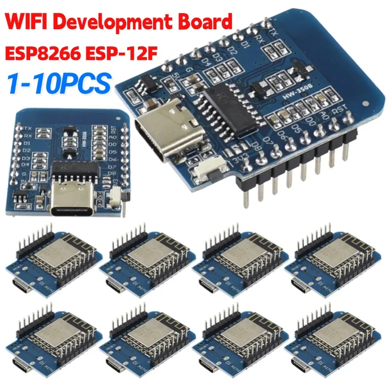 1-10PCS ESP8266 ESP-12F D1 Min - Esp8266 Nodemcu Board recensione e prezzo