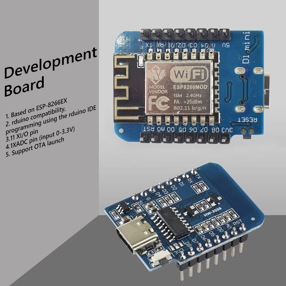 1-10PCS ESP8266 ESP-12F D1 Min - Esp8266 Nodemcu Board recensione e prezzo