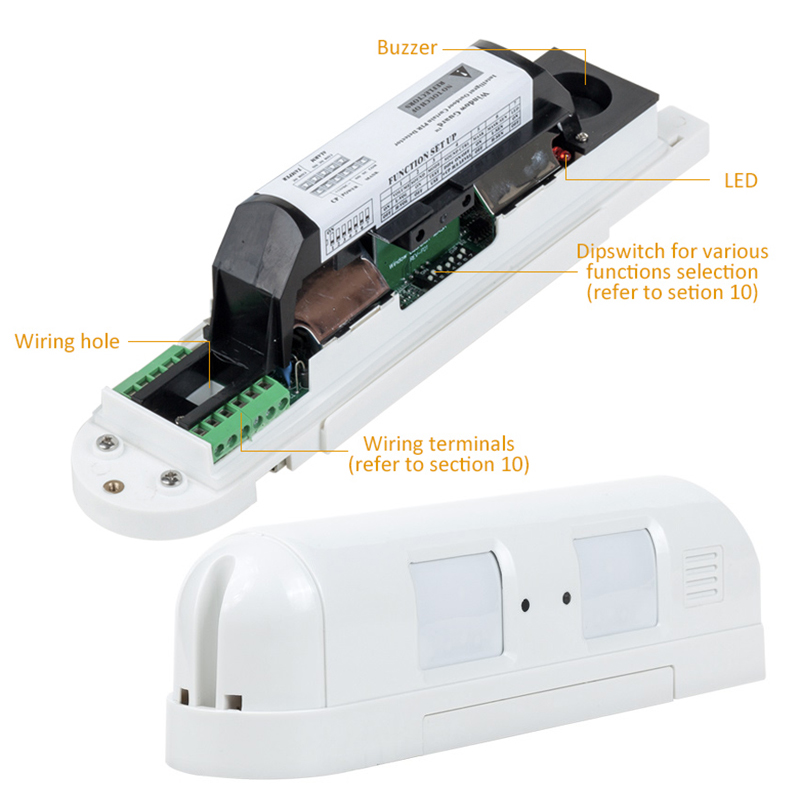Sensore di Movimento PIR a Dop - Motion Sensor Pir Wired recensione e prezzo