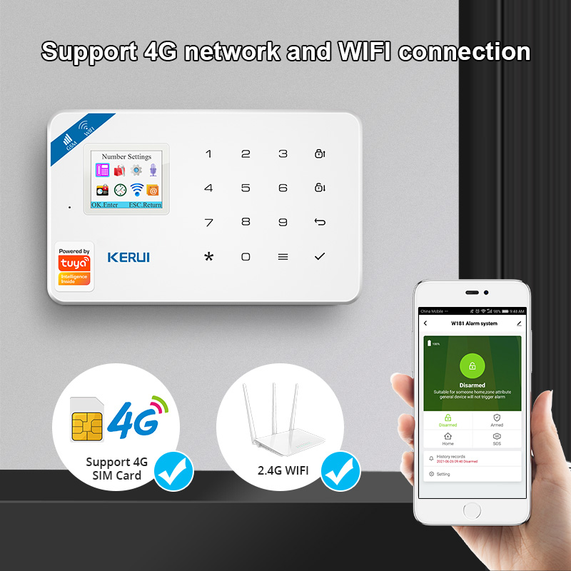 KERUI Kit sistema di allarme d - Smart Home Automation Diy recensione e prezzo