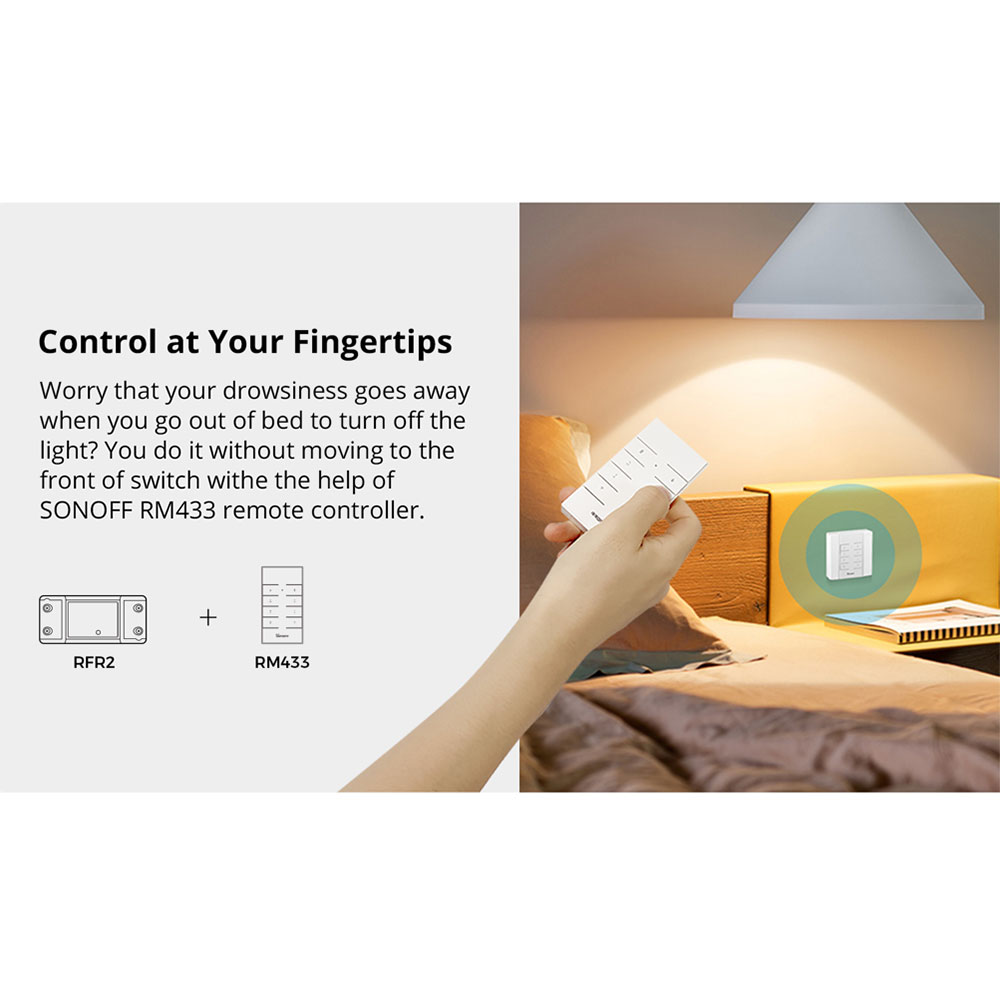 SONOFF BASICR2 RFR2 Wi-Fi 433  - Sonoff Basic Switch recensione e prezzo
