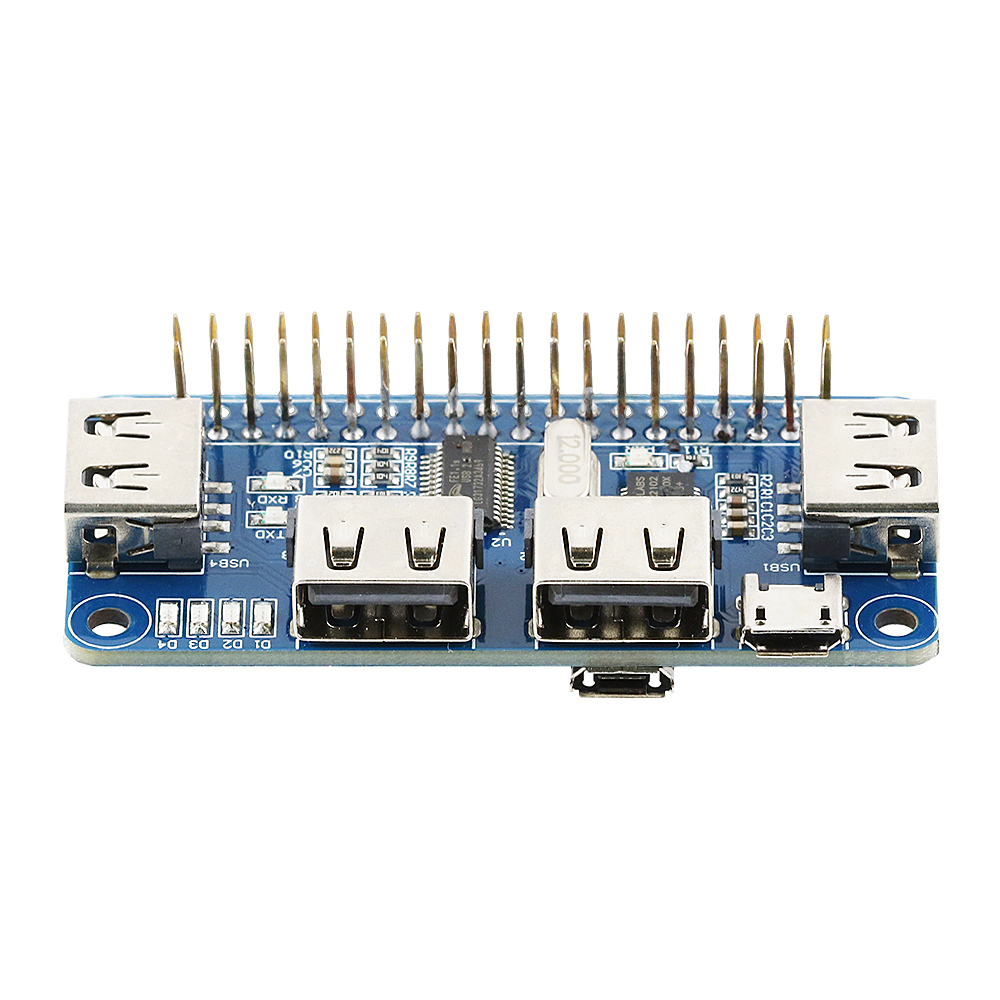 Scheda di espansione USB 2.0 H - Pi Zero W Board recensione e prezzo