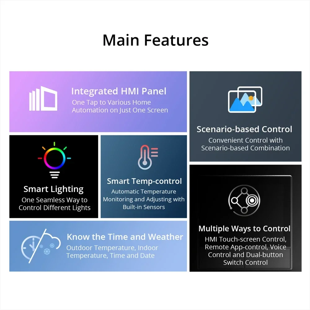 Interruttore a Parete Smart Sc - Home Automation Panel Diy recensione e prezzo