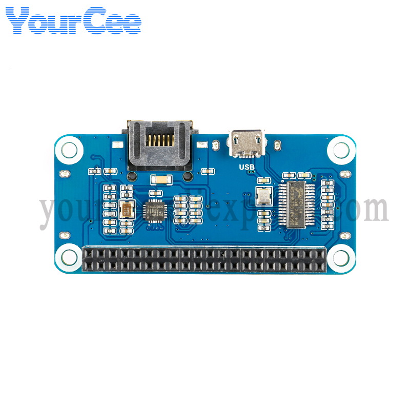Hub USB HAT con Porta di Rete  - Pi Zero W Board recensione e prezzo