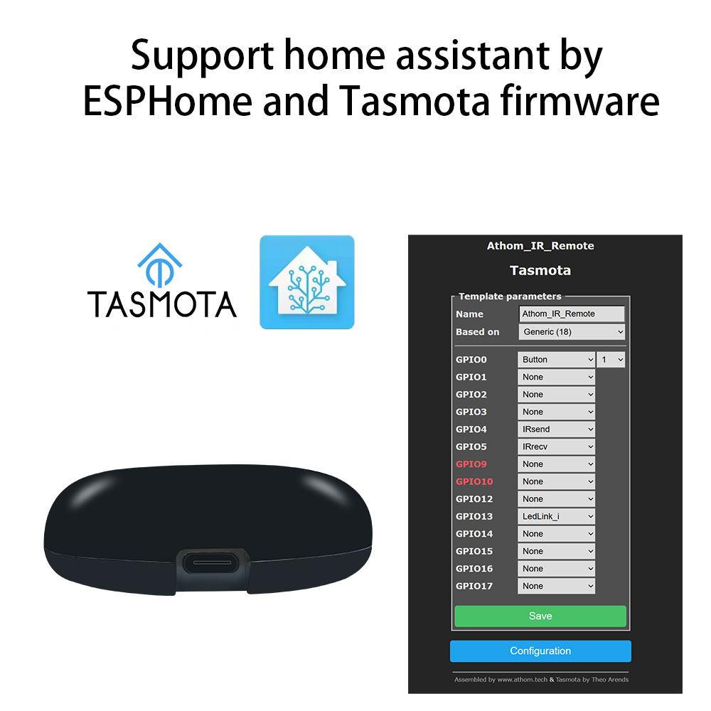 Il telecomando IR Tasmota MQTT - Diy Home Automation Controller recensione e prezzo